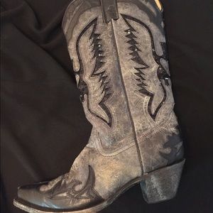 Corral Eagle Sequin Inlay Cowboy Boots